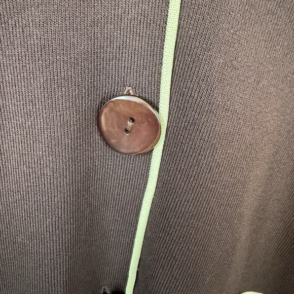 BCBG MaxAzria Women’s L Slinky Knit Cardigan Sweater Brown Lime Luxe Neutral NWT - Picture 11 of 13